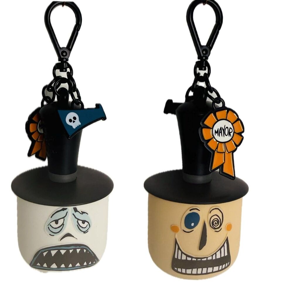 Bath & Body Works Nightmare Before Christmas Mayor Spinning Face PocketBac NWT